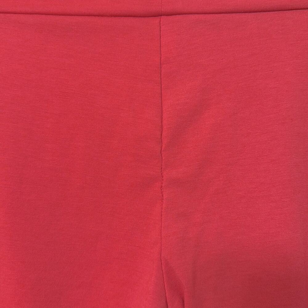 Pink Coral Cropped Pants Jogger Size XL - Picture 5 of 6